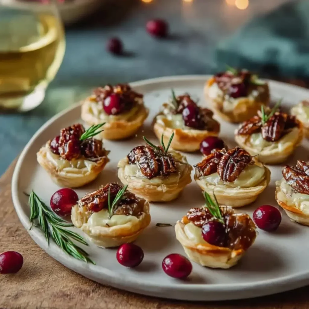 Cranberry Brie Tartlets
