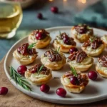 Cranberry Brie Tartlets