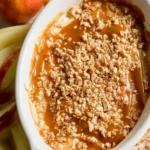 Cream Cheese Caramel Apple Dip with Toffee Bits
