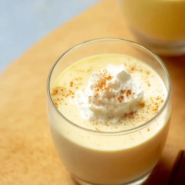Creamy Homemade Eggnog