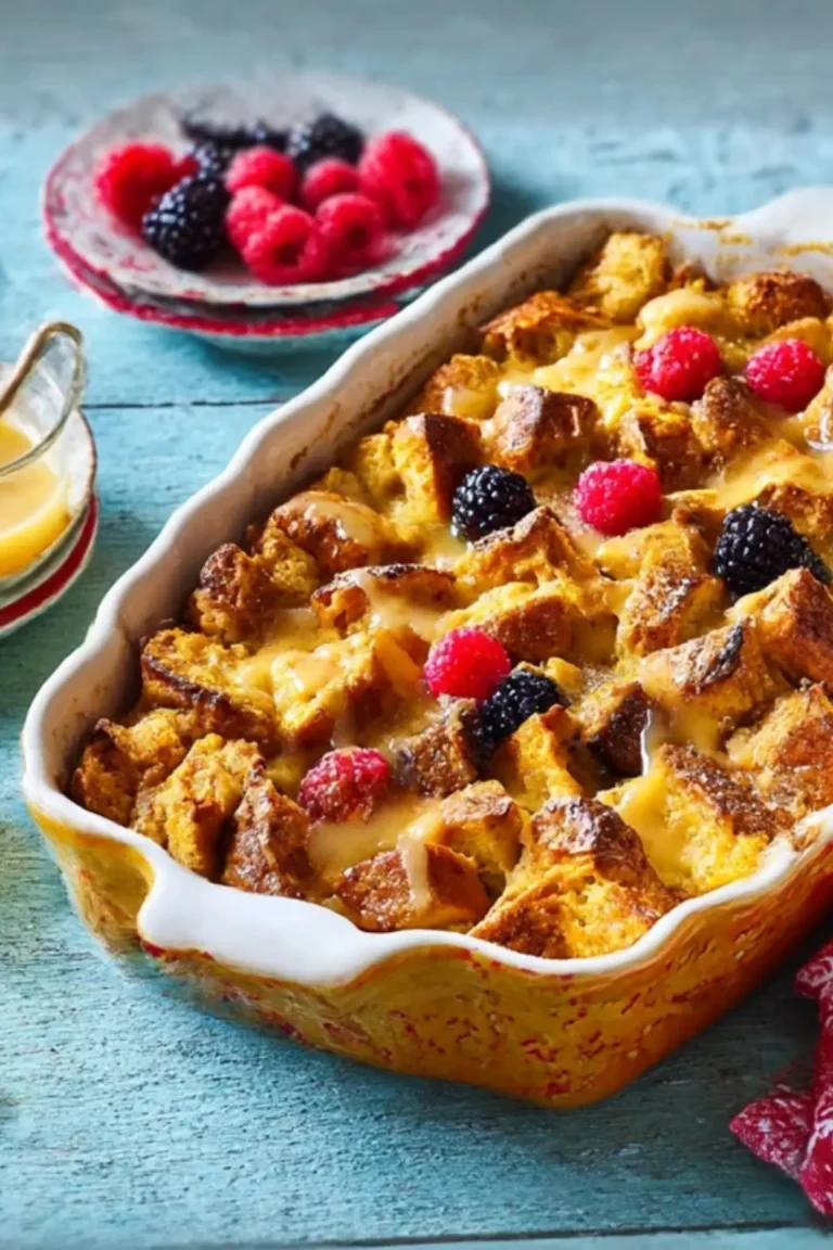Eggnog Bread Pudding