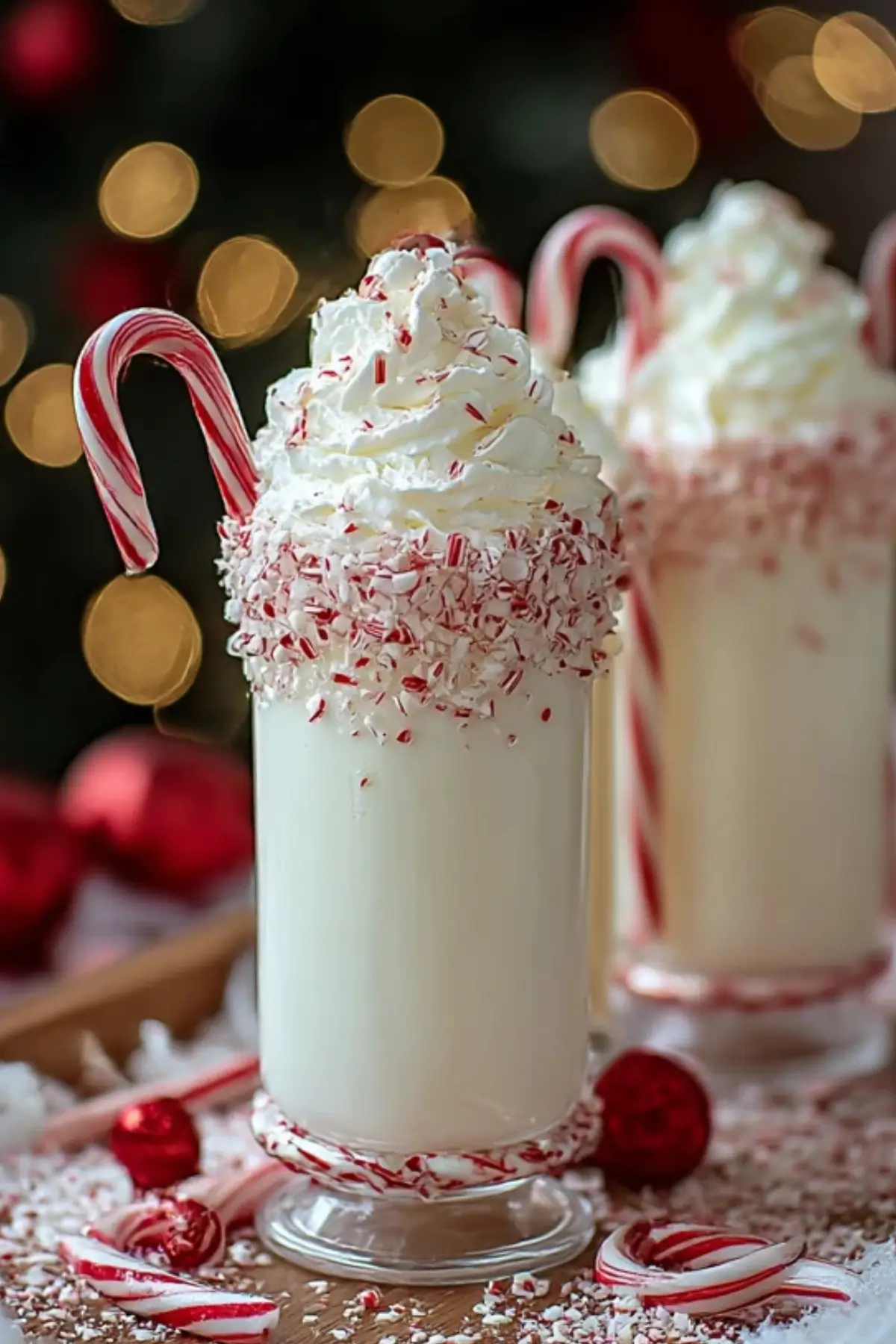 Festive Peppermint Christmas Float