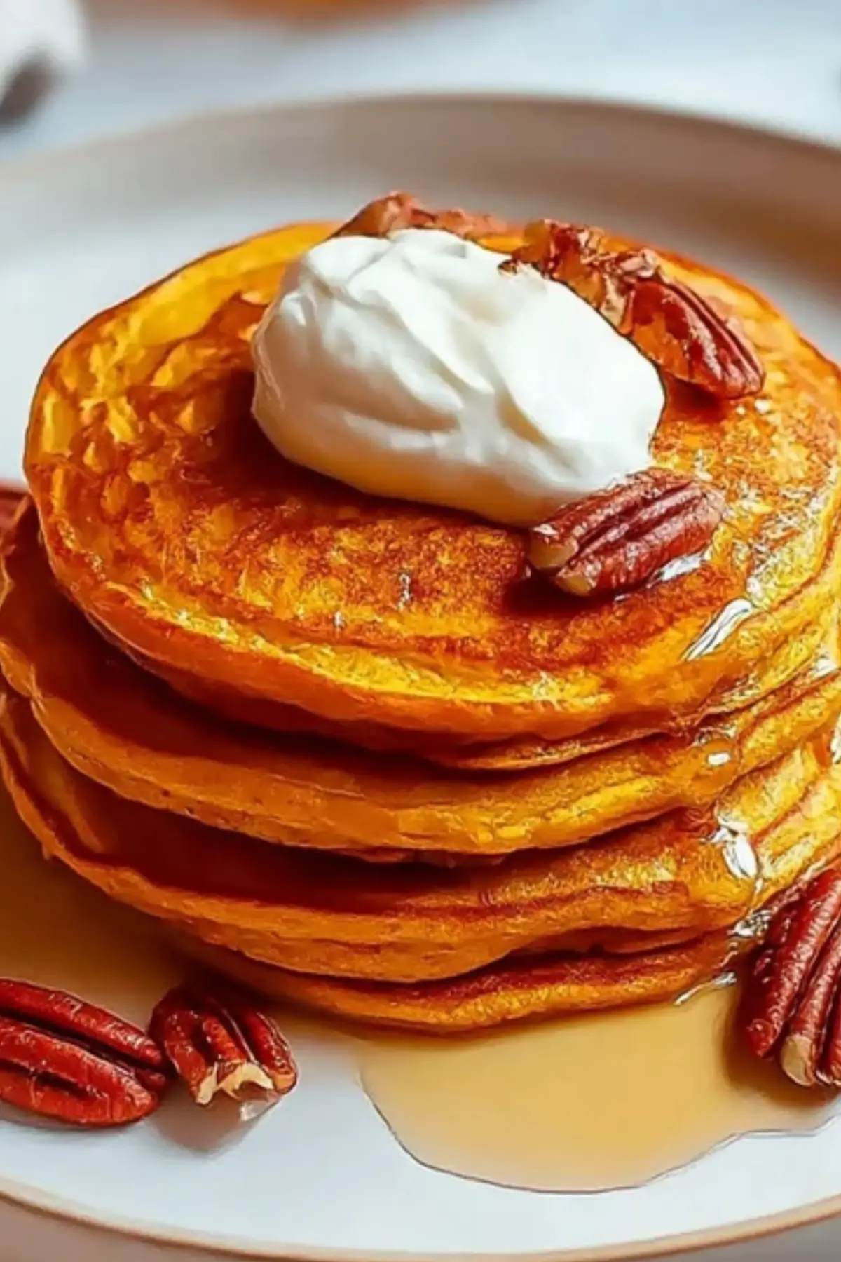Fluffy Sweet Potato Pancakes