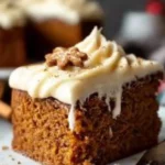 Gingerbread Cake with Luscious Cream Cheese Frosting