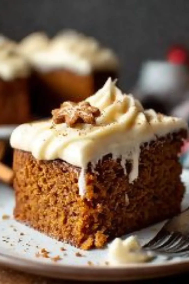 Gingerbread Cake with Luscious Cream Cheese Frosting