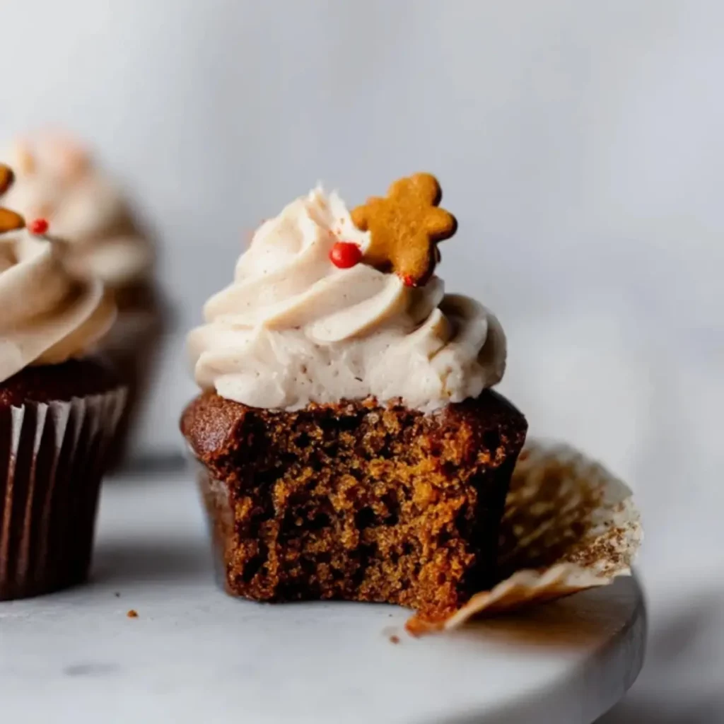 Gingerbread Cupcakes