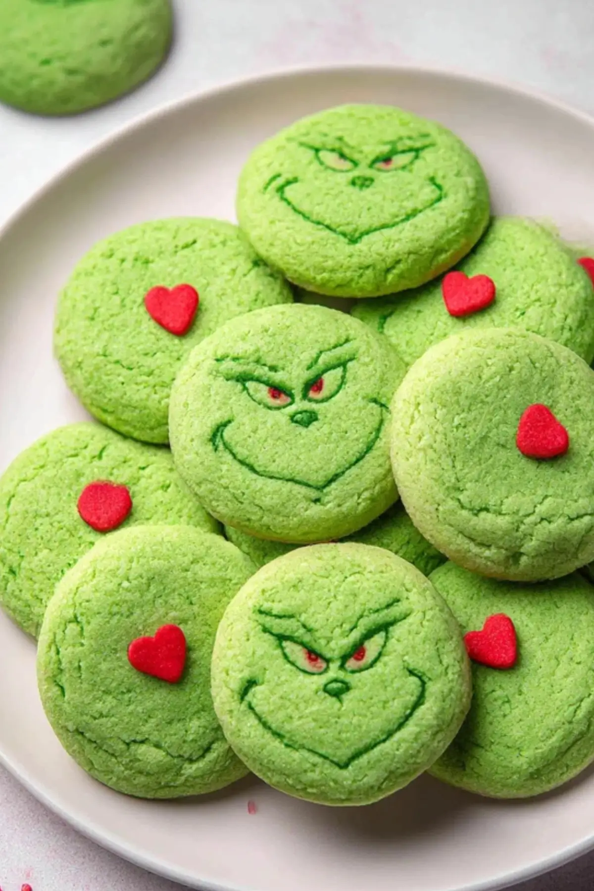 Grinch Sugar Cookies