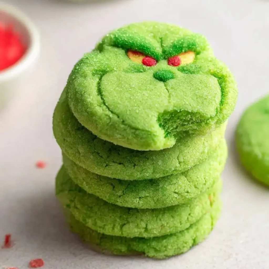 Grinch Sugar Cookies