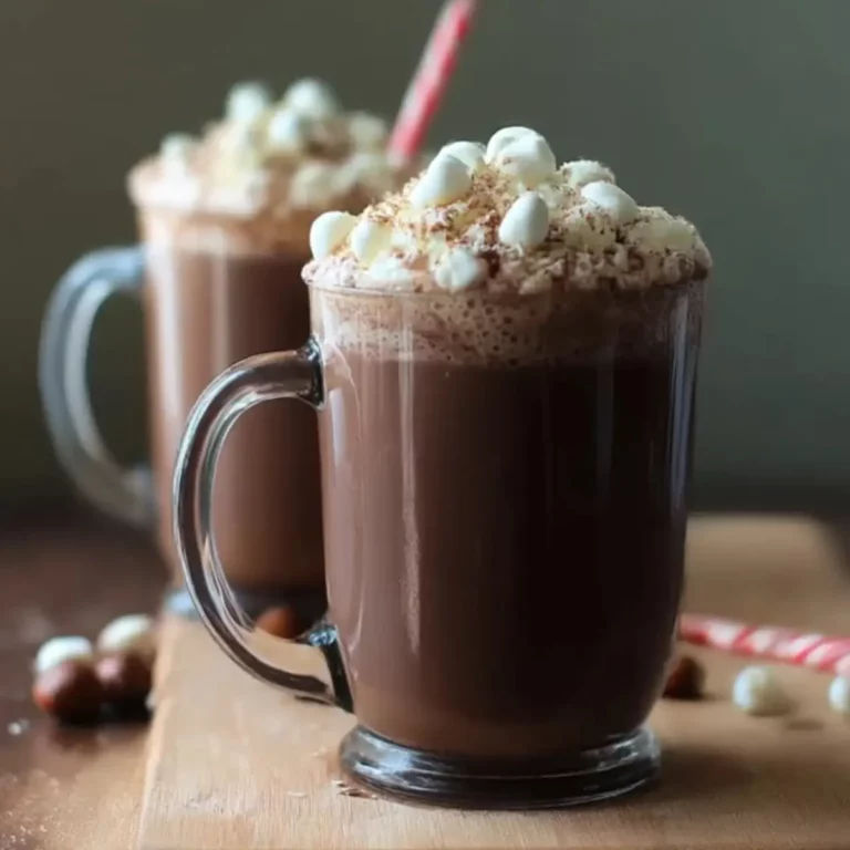 Hazelnut Hot Chocolate