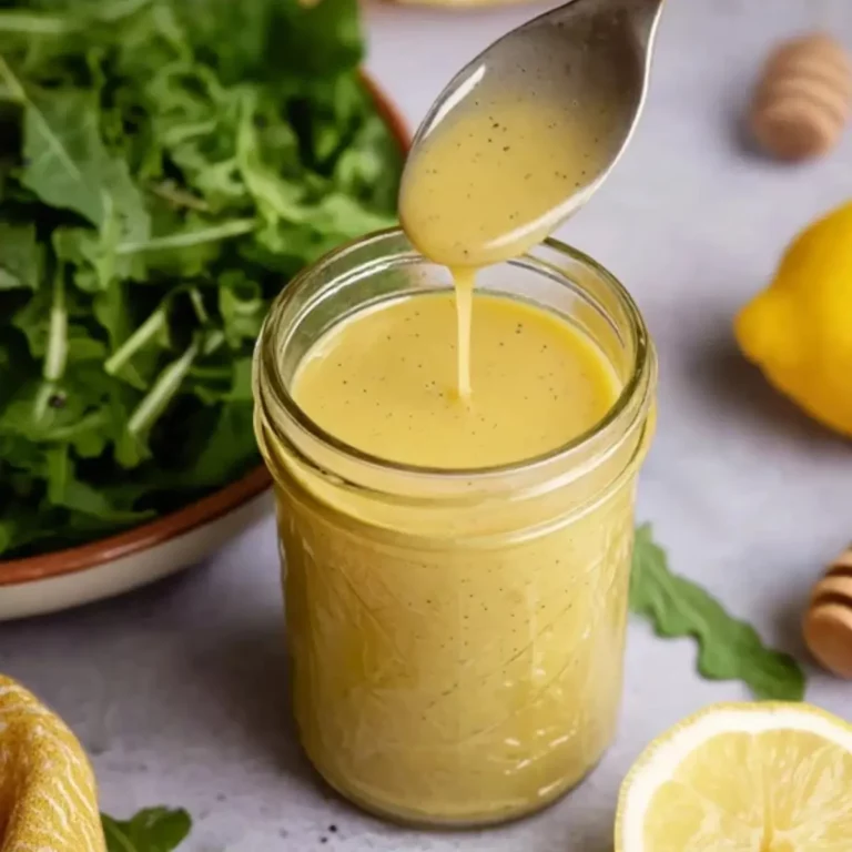 Honey Lemon Vinaigrette Salad Dressing