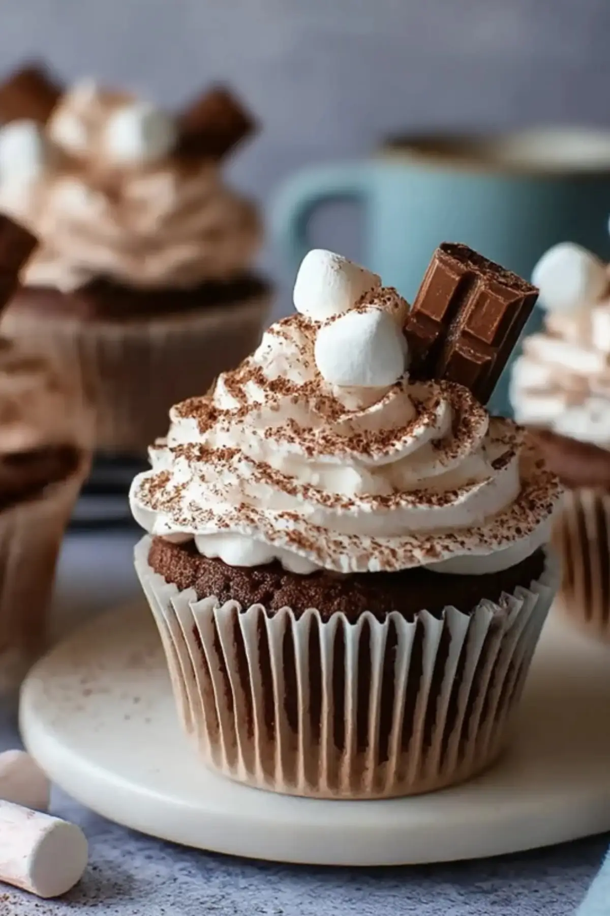 Hot Chocolate Cupcakes