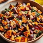 Irresistible Roasted Sweet Potato Salad