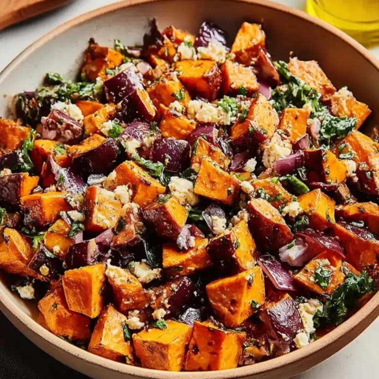 Irresistible Roasted Sweet Potato Salad