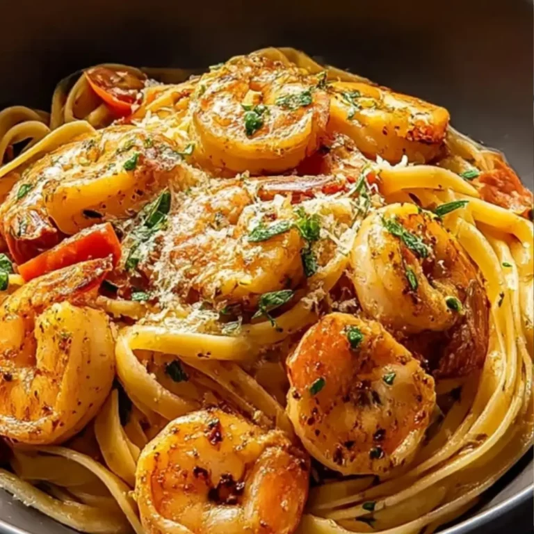 Jamaican Shrimp Pasta