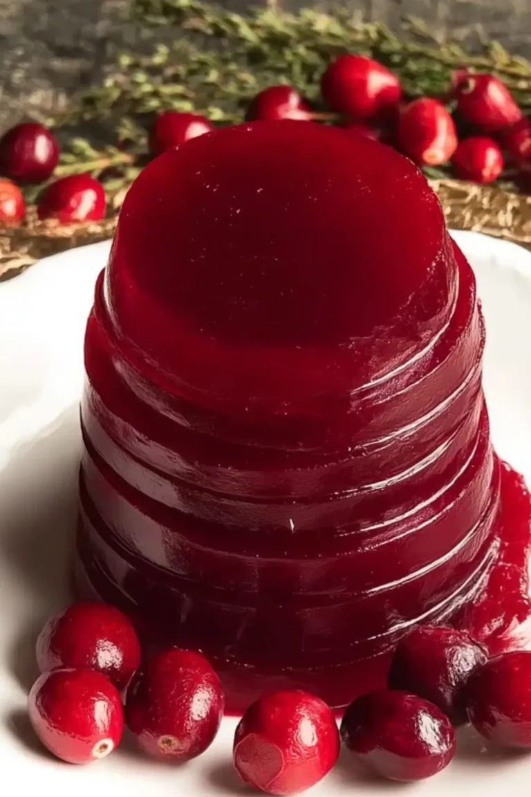 Jellied Cranberry Sauce
