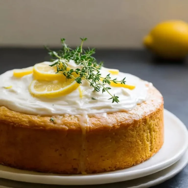 Lemon Thyme Cake