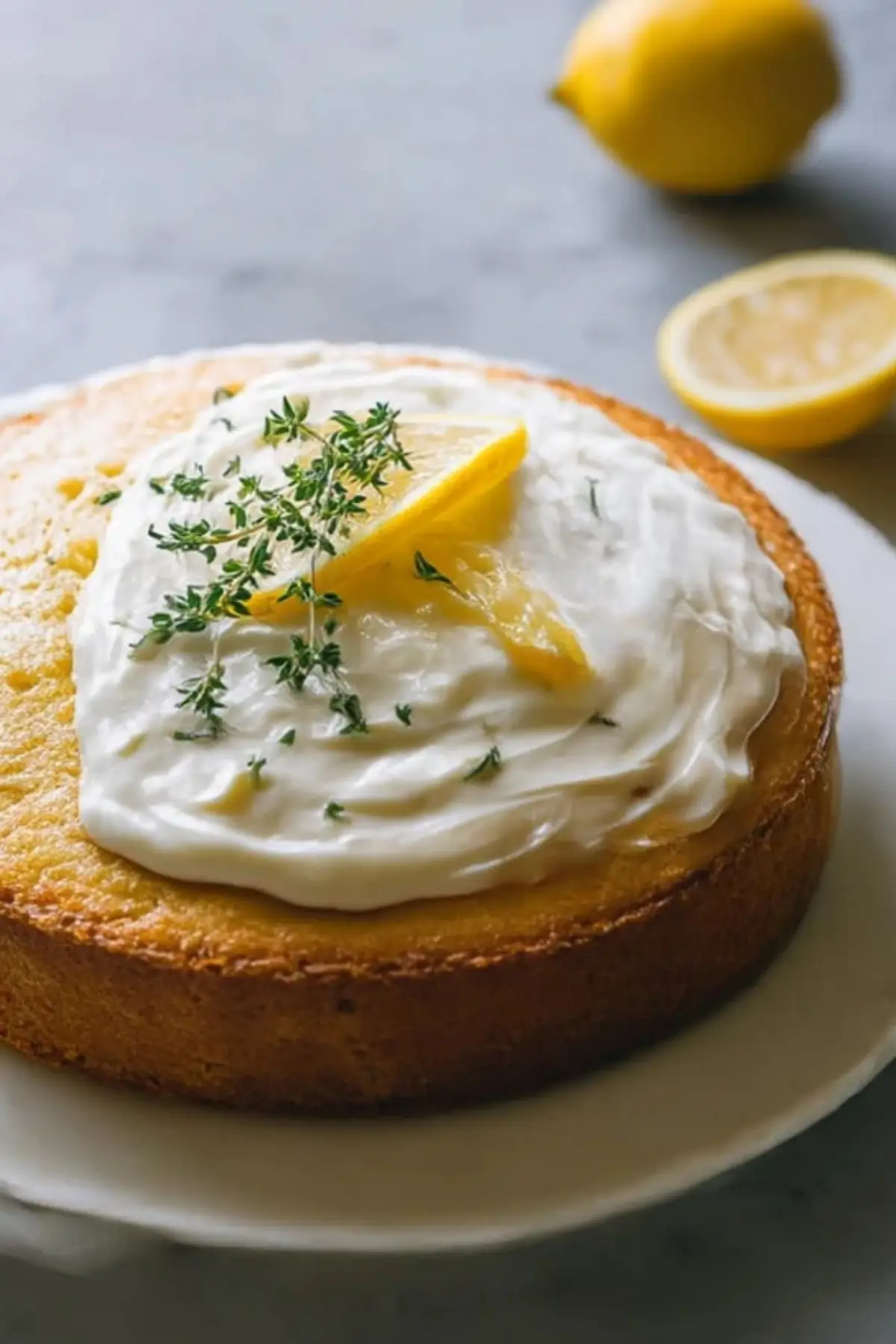 Lemon Thyme Cake