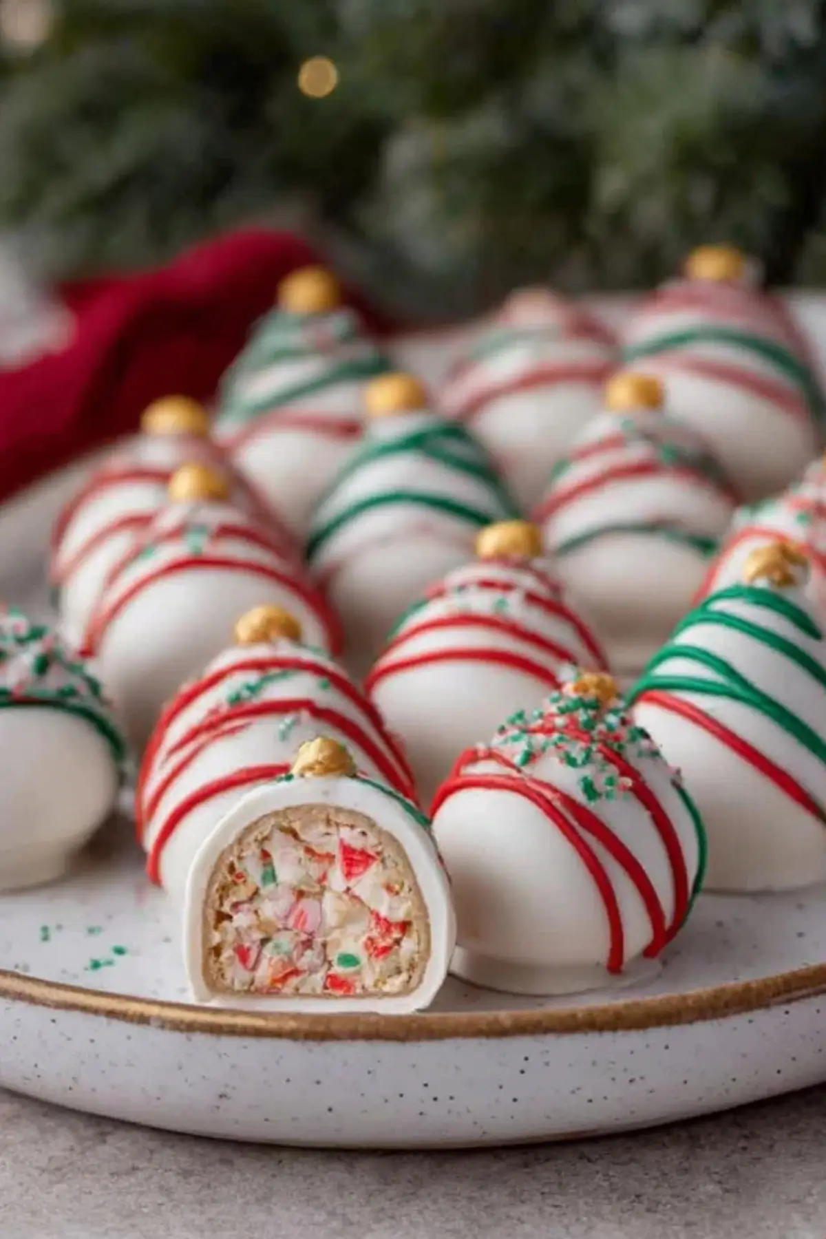 Little Debbie Christmas Tree Cake Truffles