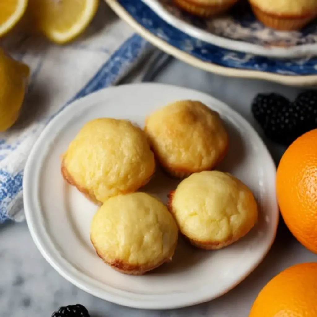 Meyer Lemon Mini Muffins