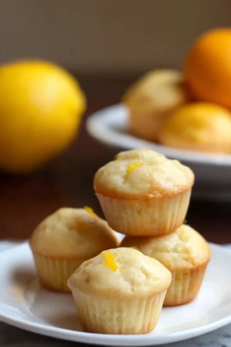 Meyer Lemon Mini Muffins