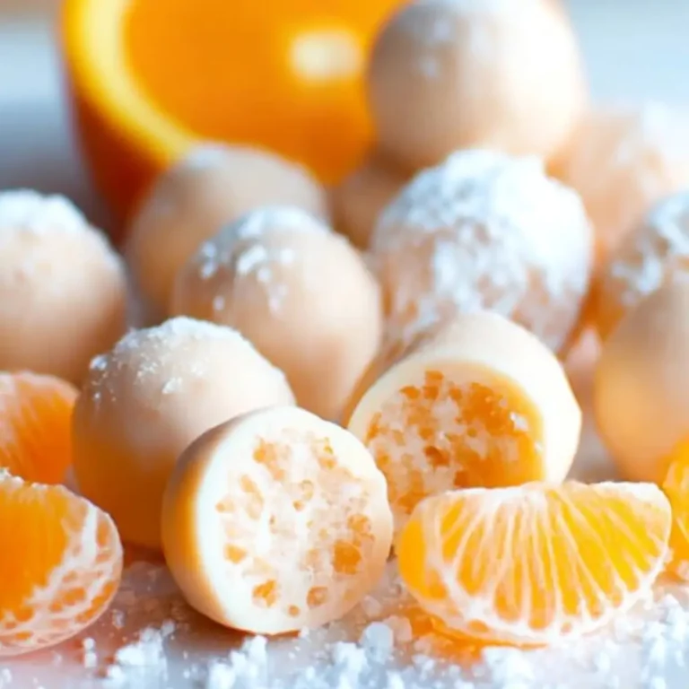 Orange Creamsicle Truffles