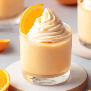 Orange Mousse Cups