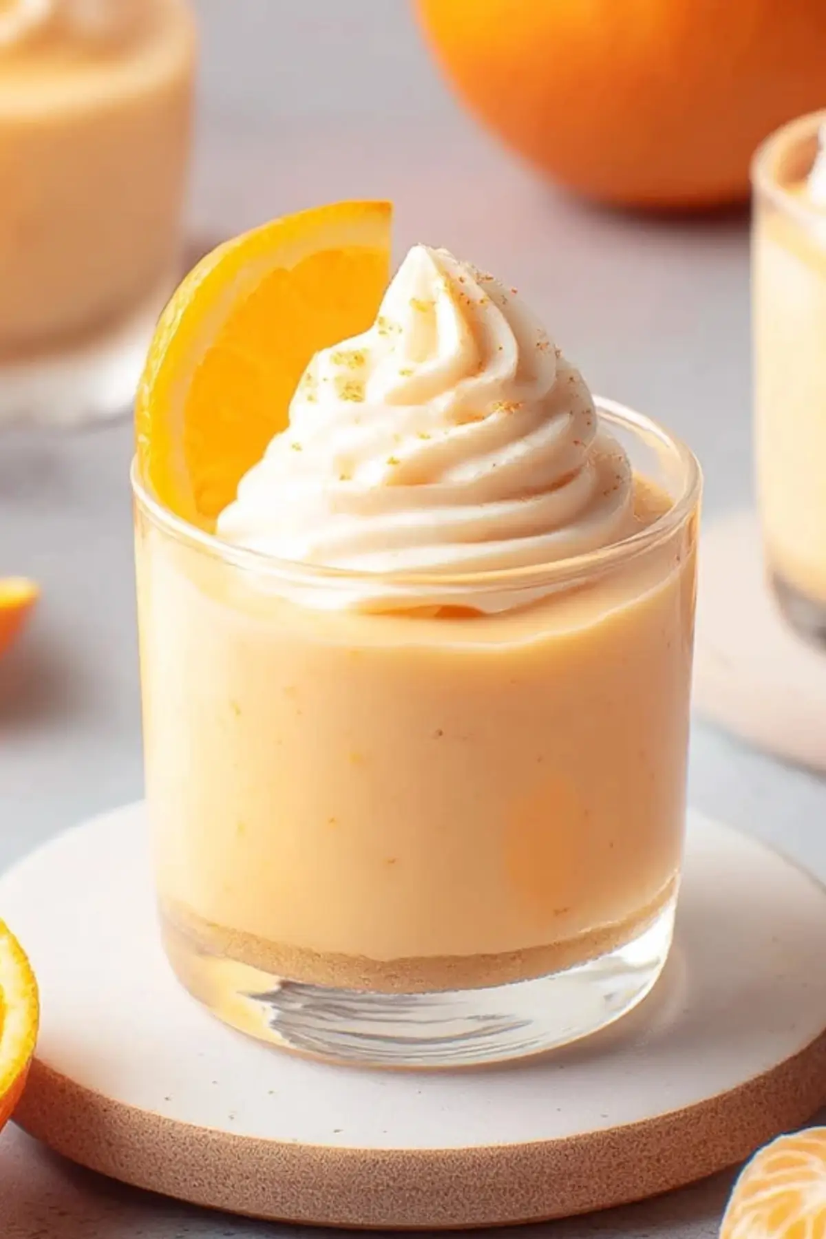 Orange Mousse Cups