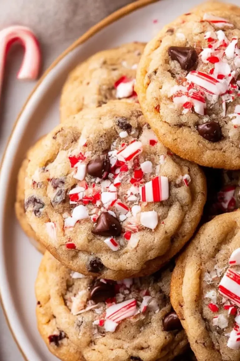 Peppermint Chocolate Chip Cookies