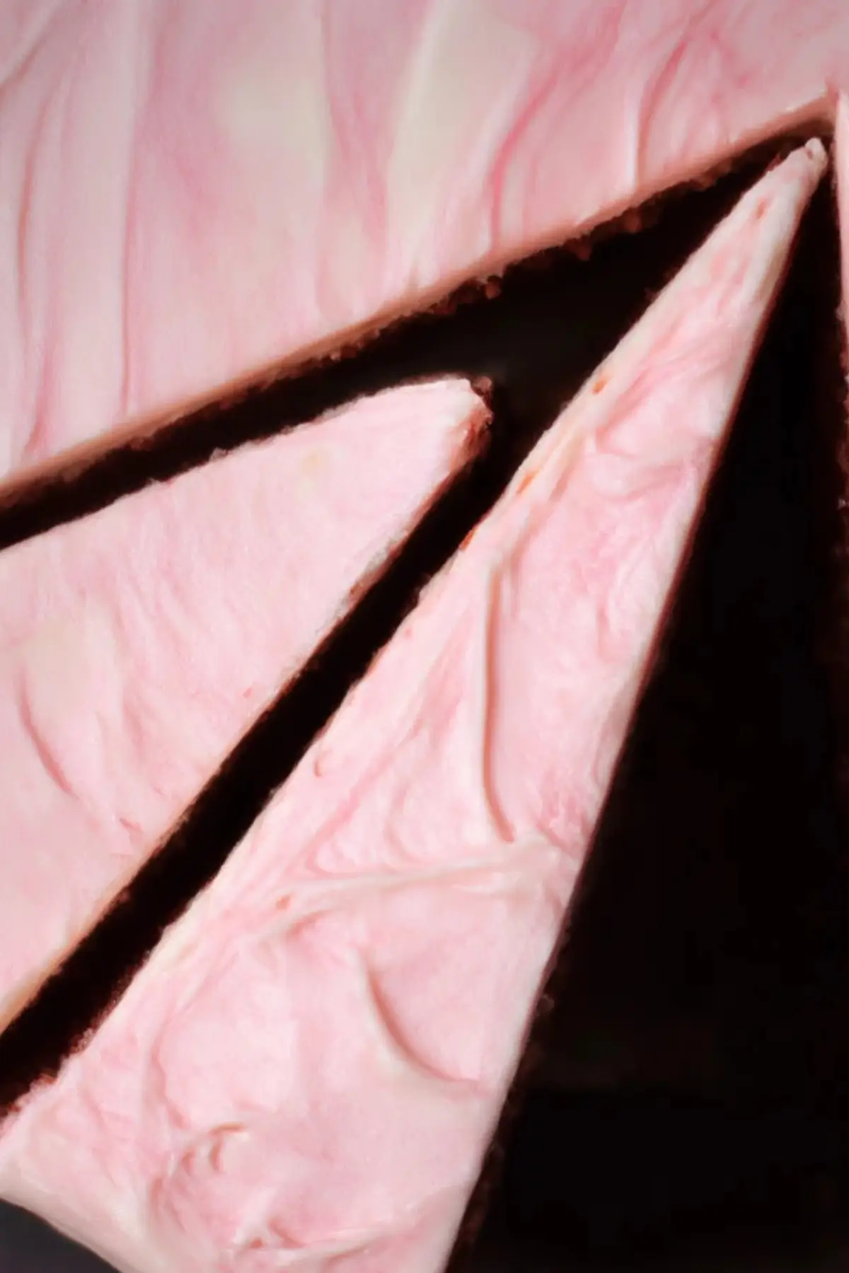 Pink marble cake