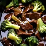 Savory Crock Pot Beef and Broccoli