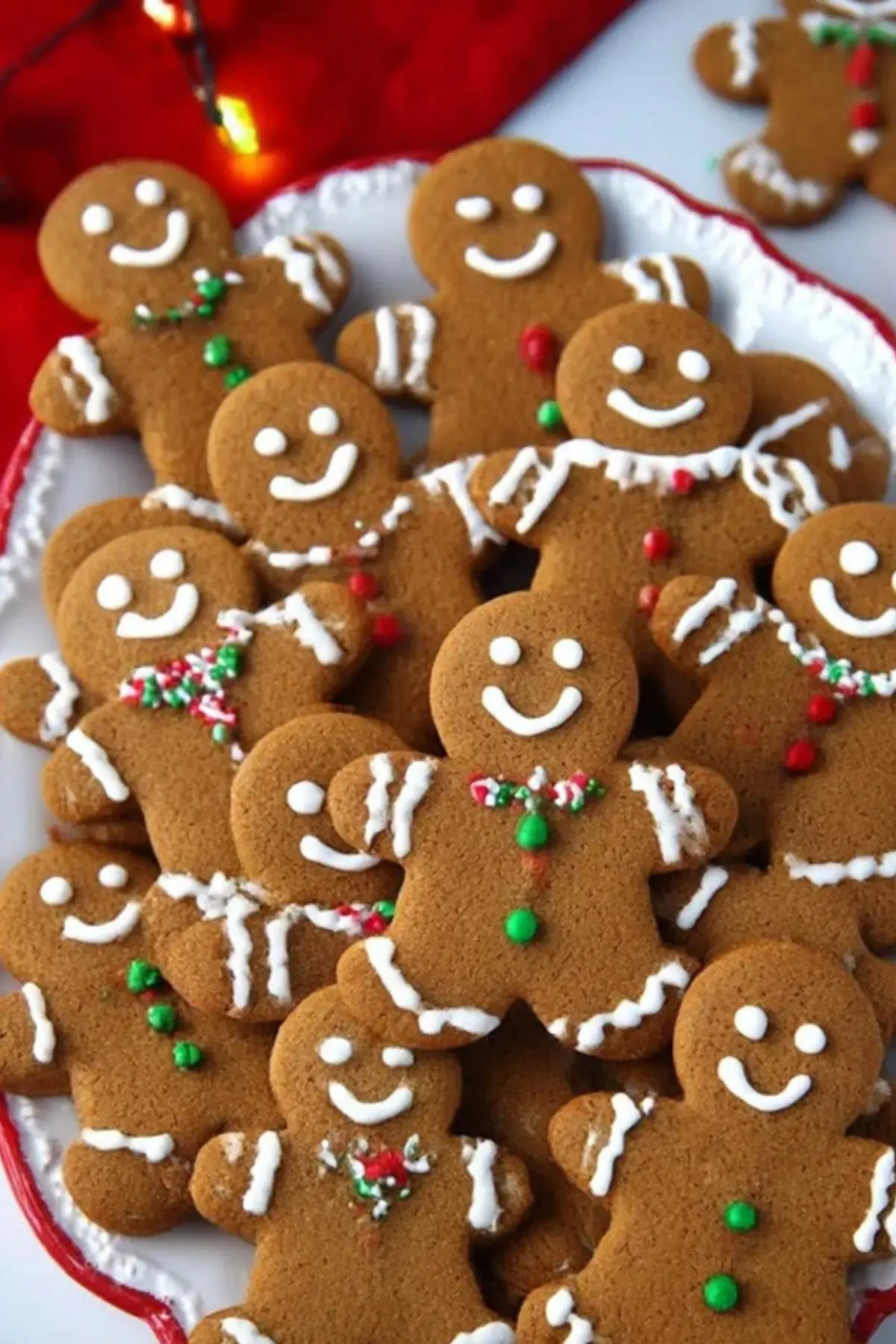 Soft & Chewy Gingerbread Men Cookies