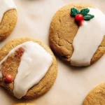 Soft Gingerbread Cookies with Maple Glaze