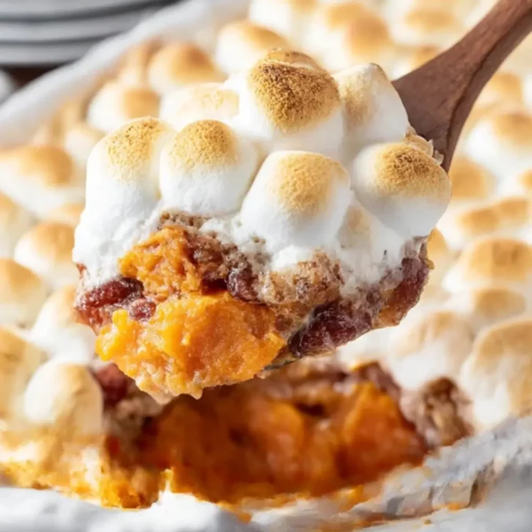 Sweet Potato Casserole with Marshmallows