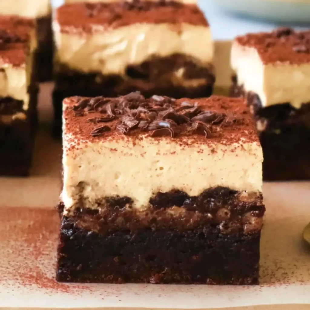 Tiramisu Brownies