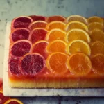 Upside-Down Ombré Citrus Cake