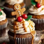 Vegan Gingerbread Cupcakes