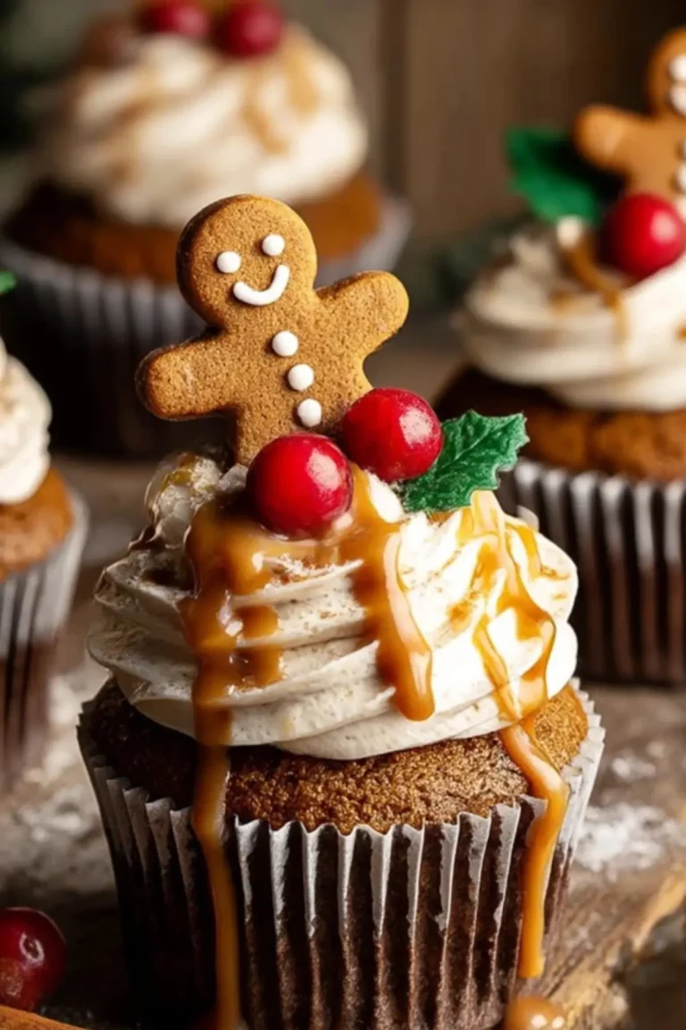 Vegan Gingerbread Cupcakes