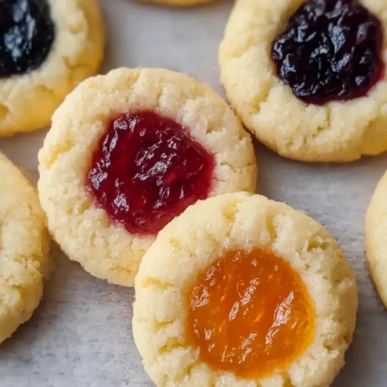hristmas Thumbprint Cookies