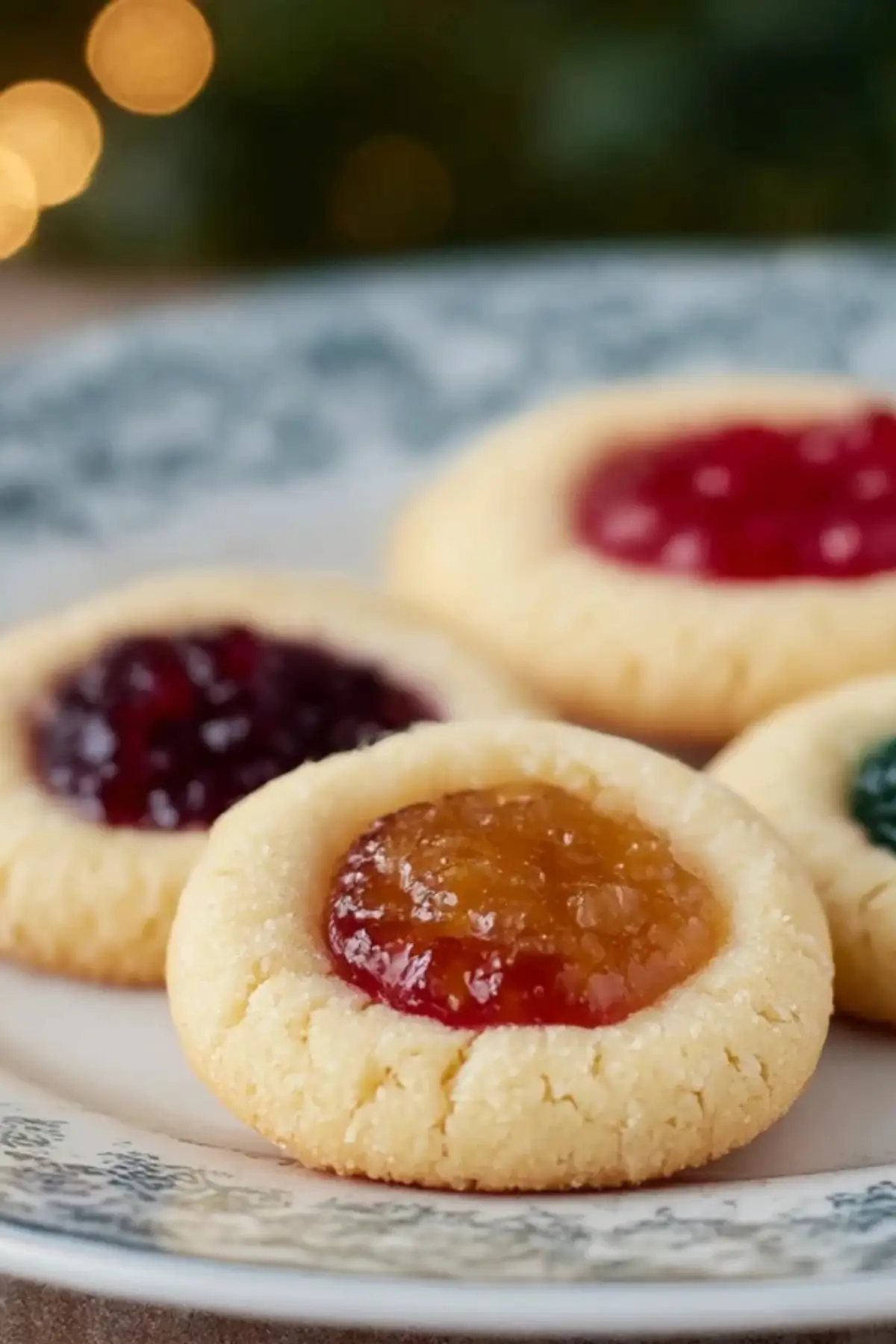 hristmas Thumbprint Cookies