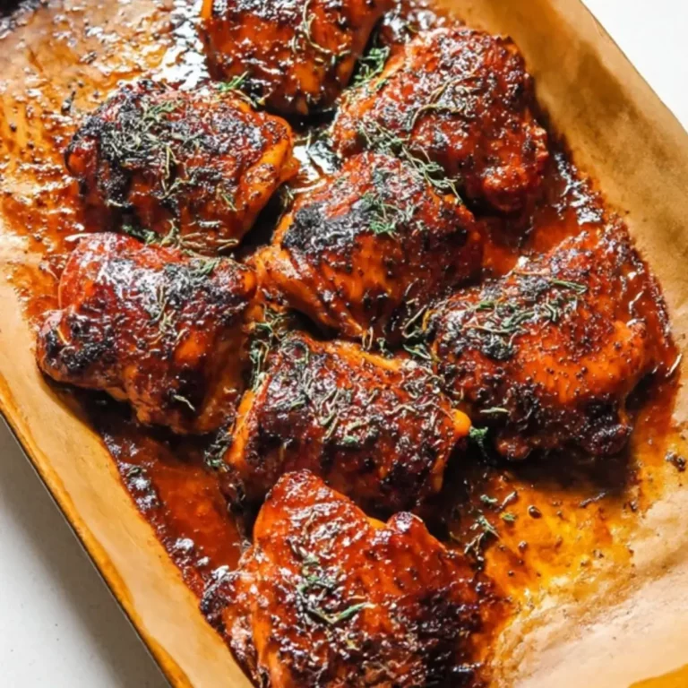 BBQ Chicken Thighs