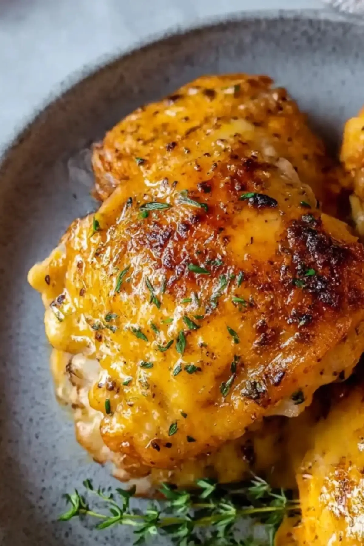 Baked Ranch Seasoning Chicken Thighs