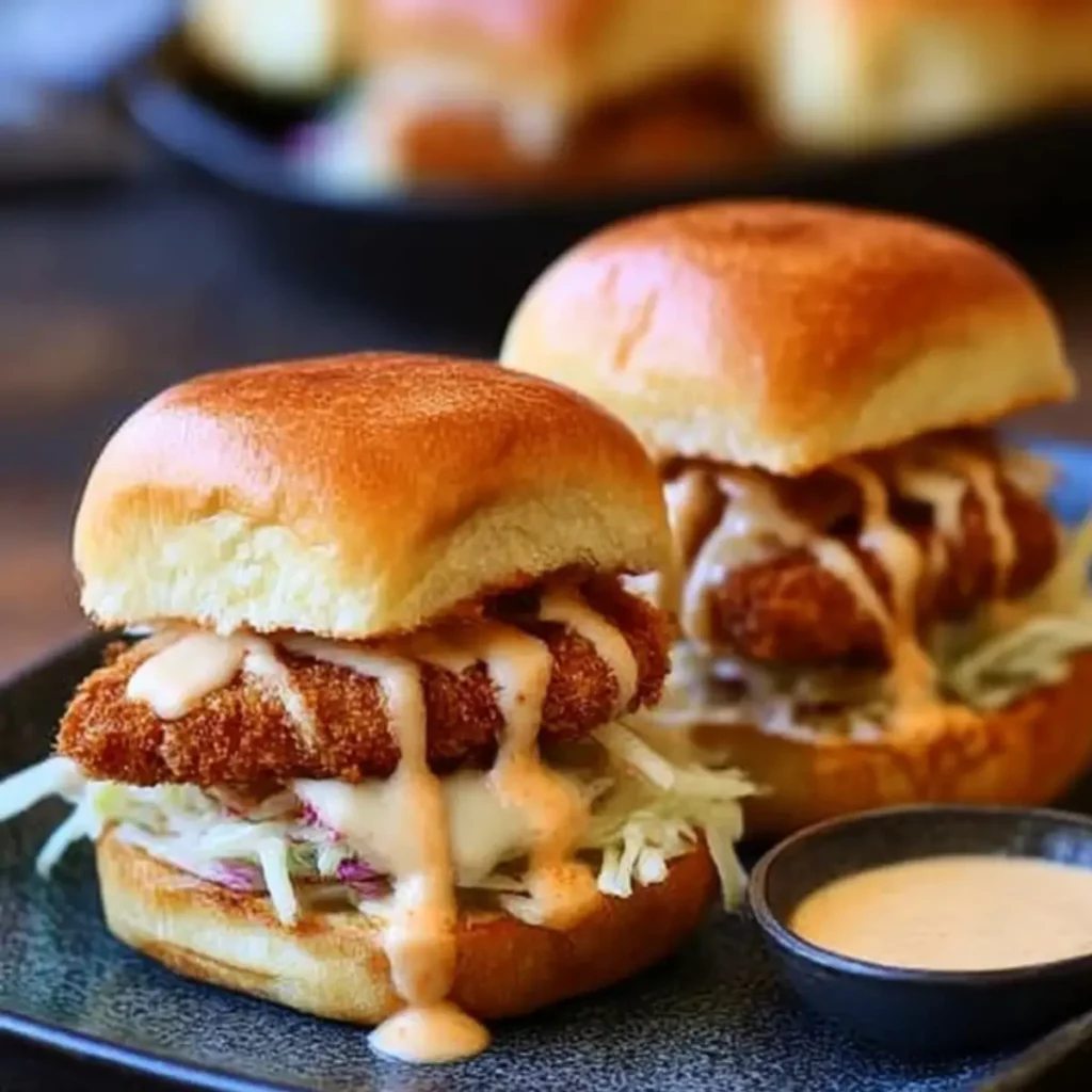 Bang Bang Chicken Sliders