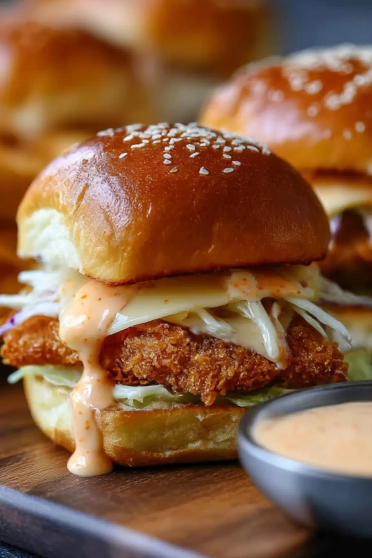 Bang Bang Chicken Sliders