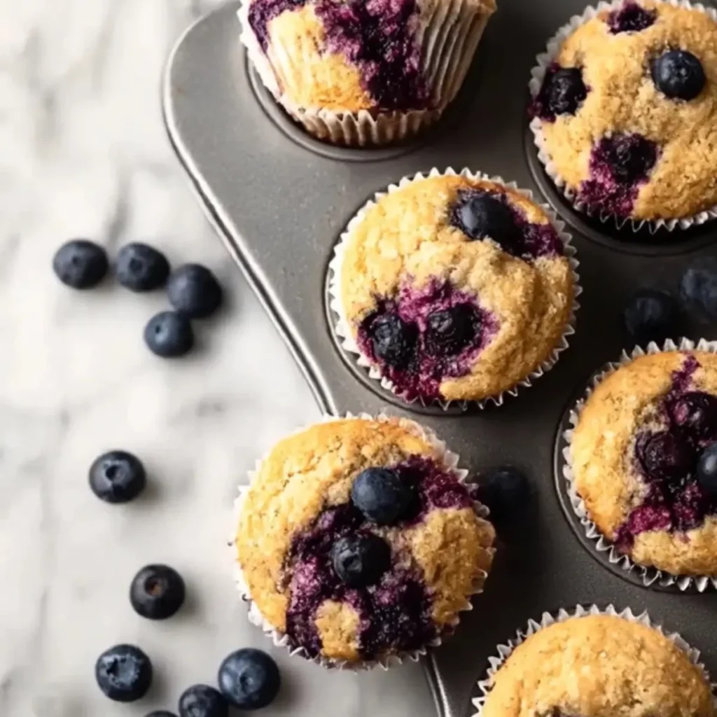 Blueberry Protein Muffins