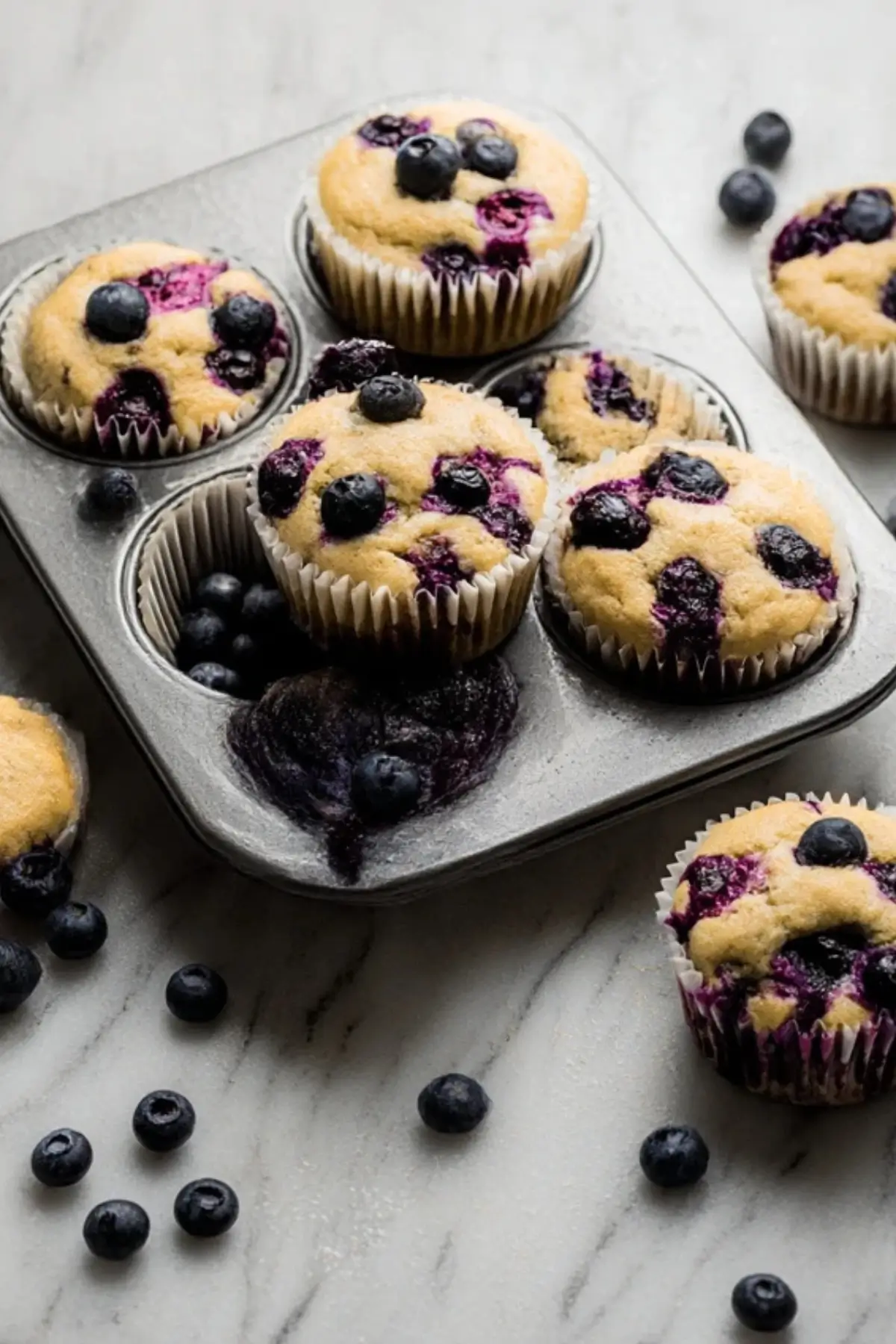Blueberry Protein Muffins