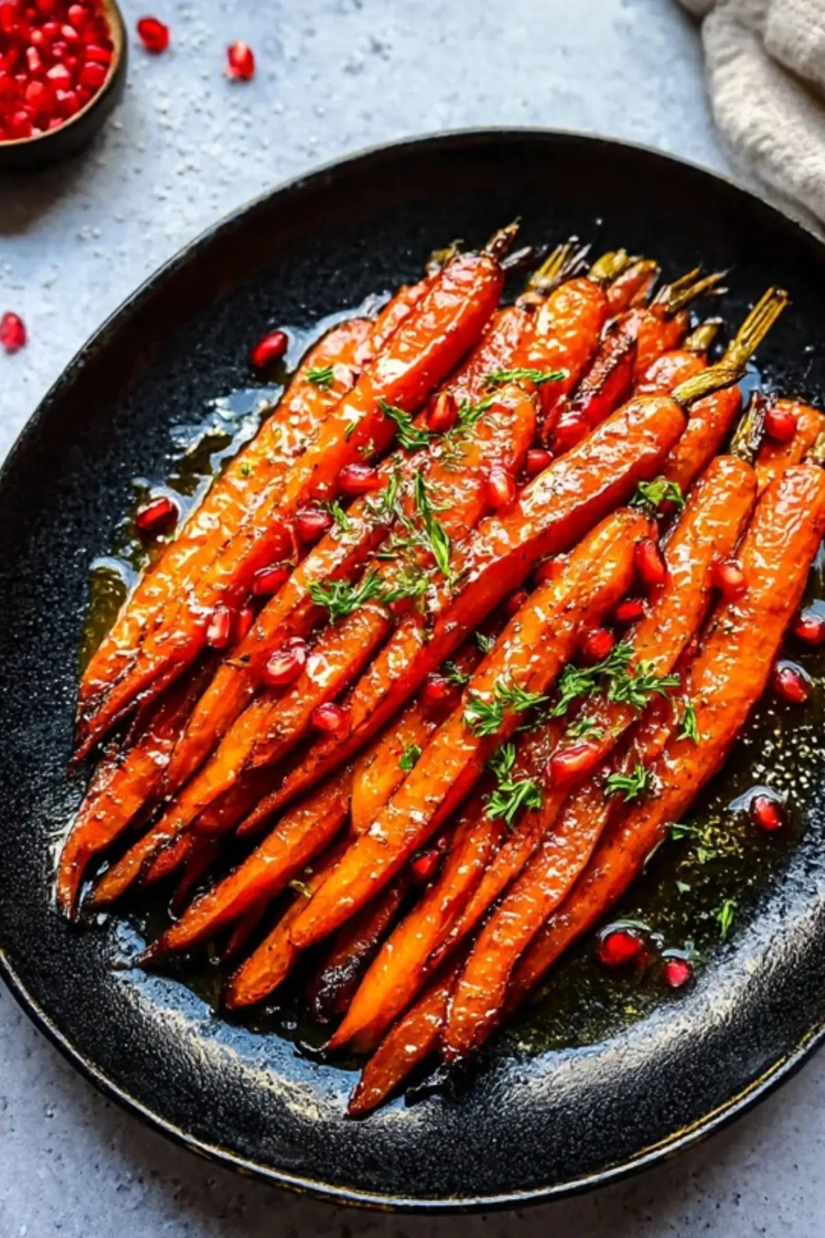 Brown Sugar Honey Glazed Carrots