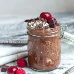Brownie Batter Overnight Oats