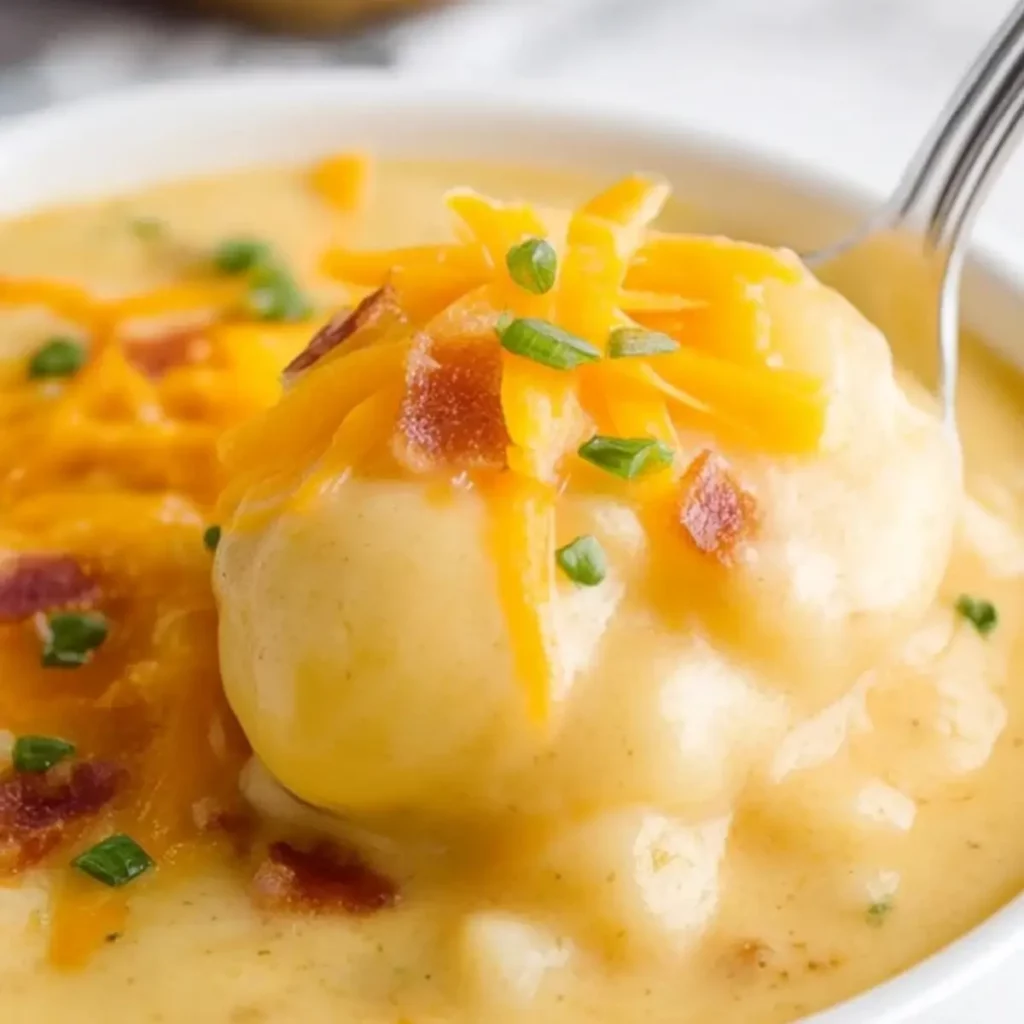 Cheddar Cheese Potato Soup