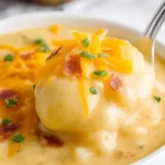 Cheddar Cheese Potato Soup