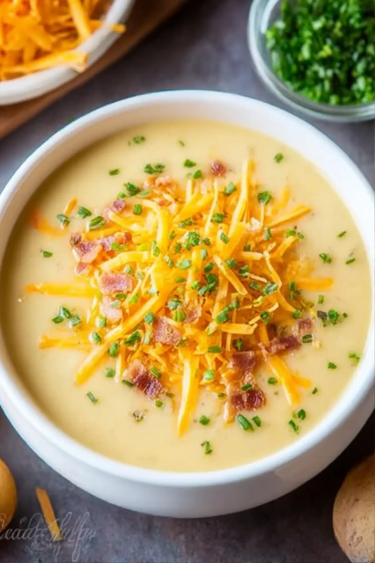 Cheddar Cheese Potato Soup